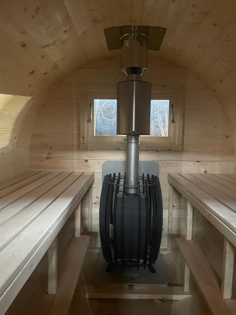 Sauna + Hot tub with 360 degree terrace