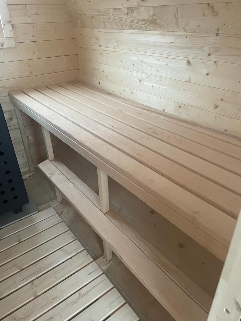 Sauna + Hot tub with 360 degree terrace