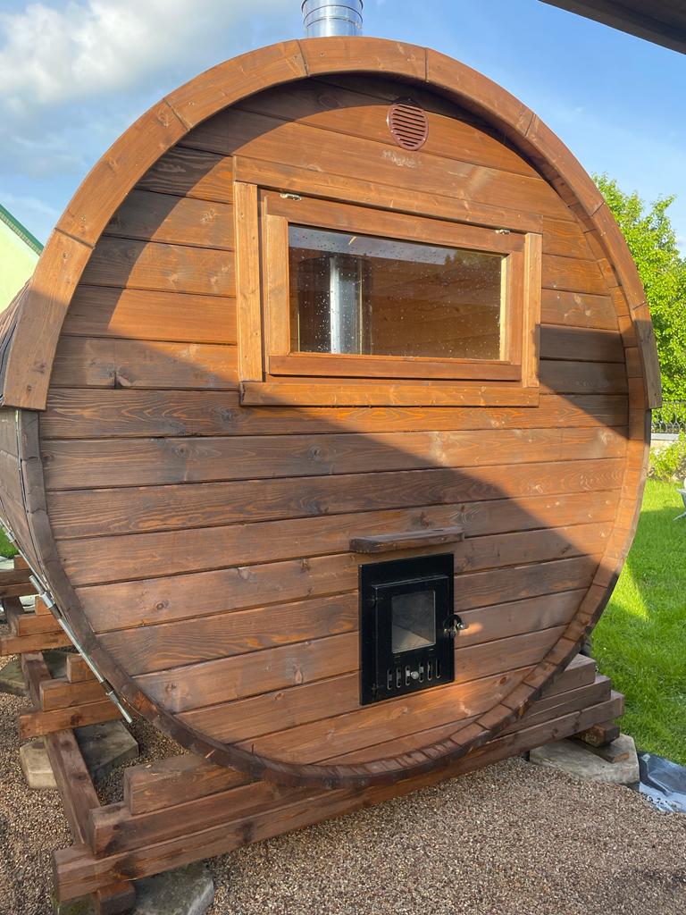 Barrel sauna 3.6m
