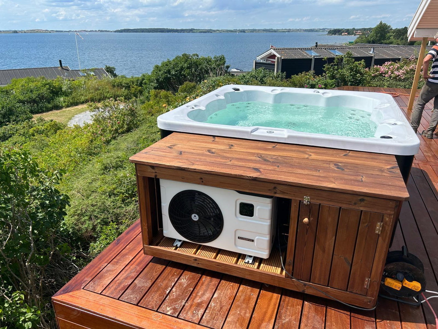 Whirlpool mit Wärmepumpenheizung