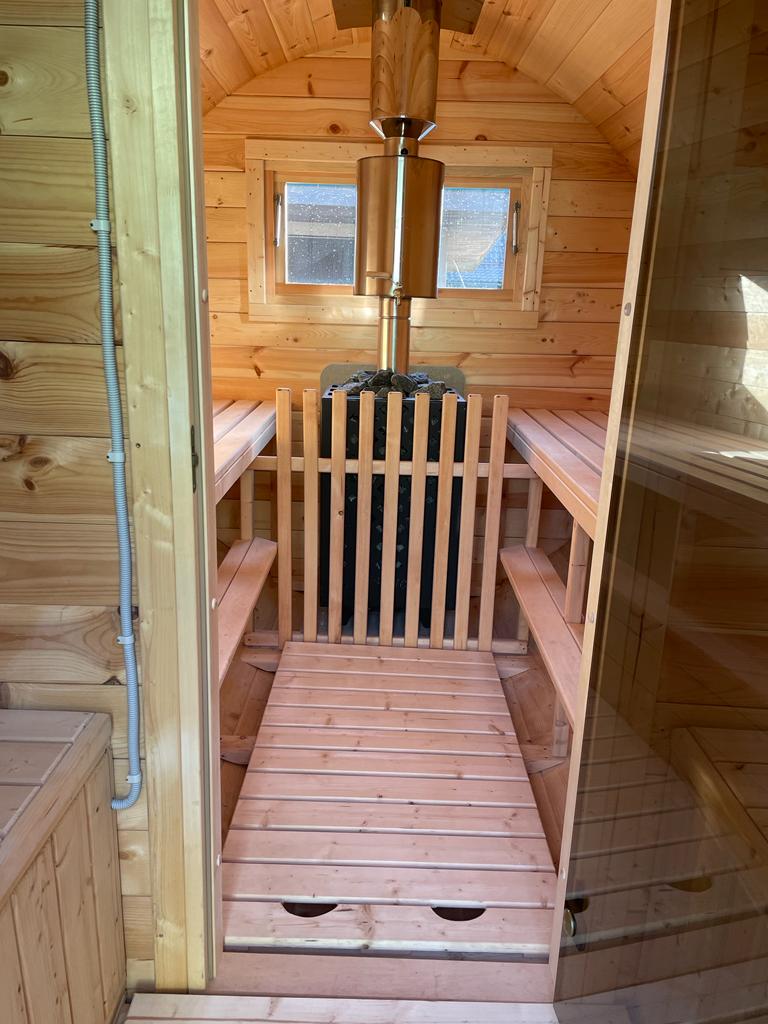 Barrel sauna 3.6m